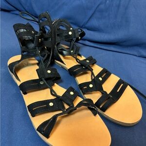 DV by Dolce Vita Black Strappy Sandals